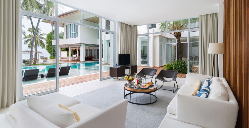 Amilla Beach Residences - The Amilla Estate - Living area